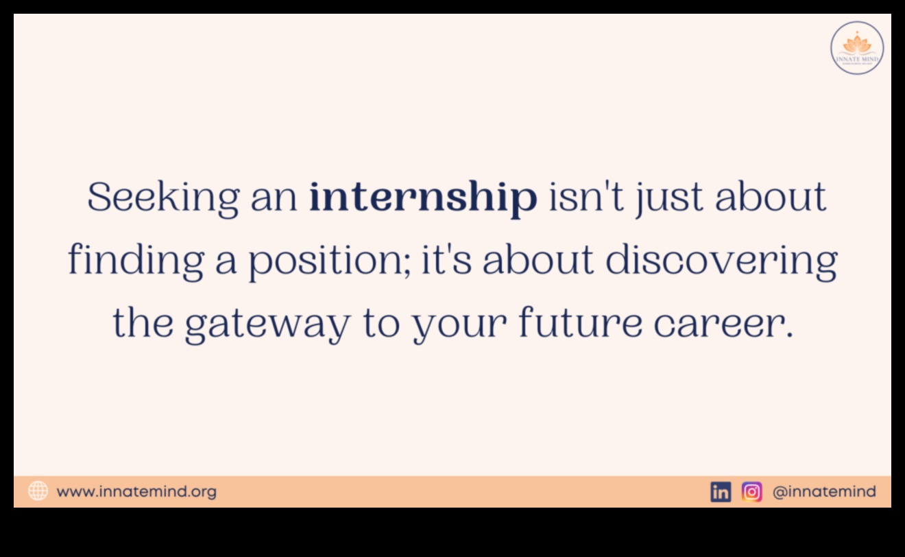 how to land an internship