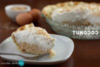 Πίτα Κρέμας Καβουρδισμένης Καρύδας