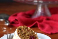 Κέικ Bundt Κολοκύθας και Κράνμπερι