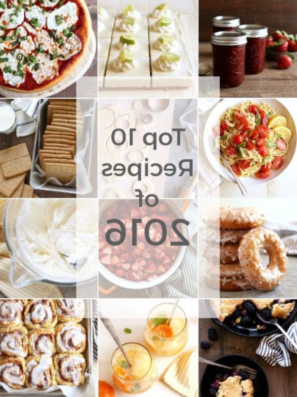 Οι Κορυφαίες 10 Συνταγές του 2016 από το completelydelicious.com