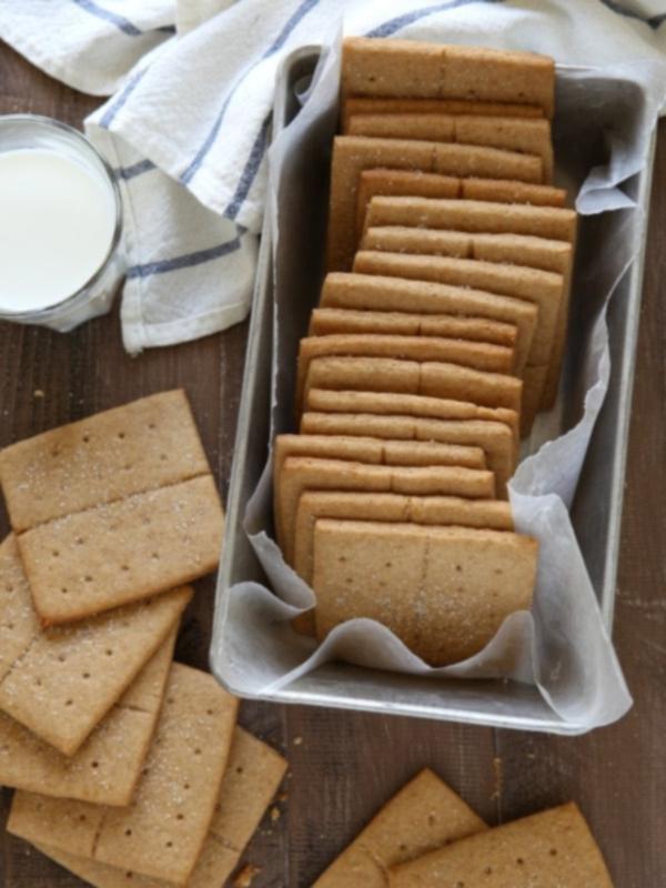 Σπιτικά Κράκερς με Μέλι | completelydelicious.com
