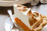 Γλυκοπατατόπιτα με Καβουρδισμένη Μαρέγκα Marshmallow