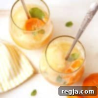 Σαμπάνια με σορμπέ μανταρίνι 2 Σορμπέ Μανταρίνι με Αφρώδη Οίνο | completelydelicious.com