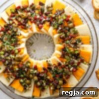 Φωτογραφία από μαριναρισμένο τυρί σε σχήμα στεφανιού