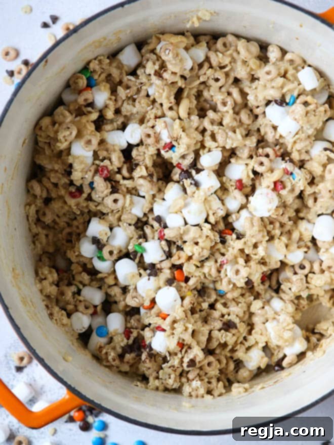 Λιχουδιές Δημητριακών «Τέρας» με Marshmallows
