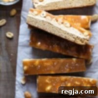 Αλμυρές Μπάρες Καραμέλας Φυστικοβούτυρου