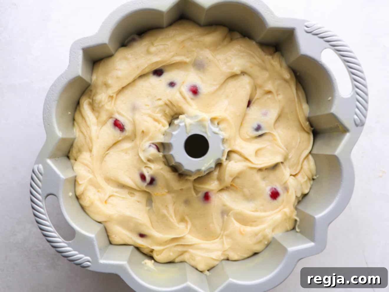 Ζύμη κέικ σε φόρμα bundt