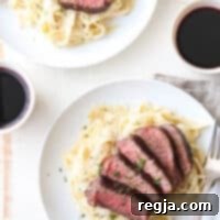 Steak Fettuccine Alfredo για δύο!