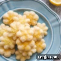 Μπισκότα Σπριτς Λεμονιού 6 Πολύ λεμονάτα μπισκότα spritz είναι τέλεια για την άνοιξη!