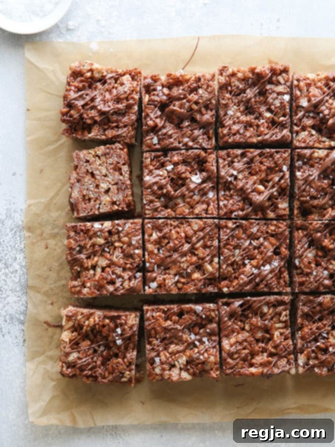 Nutella Rice Krispie Treats
