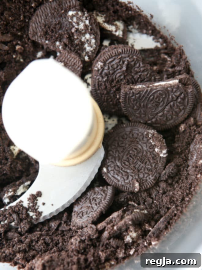 Σύνθλιψη μπισκότων Oreo