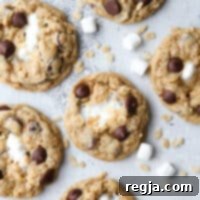 Μπισκότα Σοκολάτας με Τραγανό Ρύζι 6 Τα cookies με κομματάκια σοκολάτας συναντούν τα Rice Krispie treats σε αυτό το διασκεδαστικό mashup!