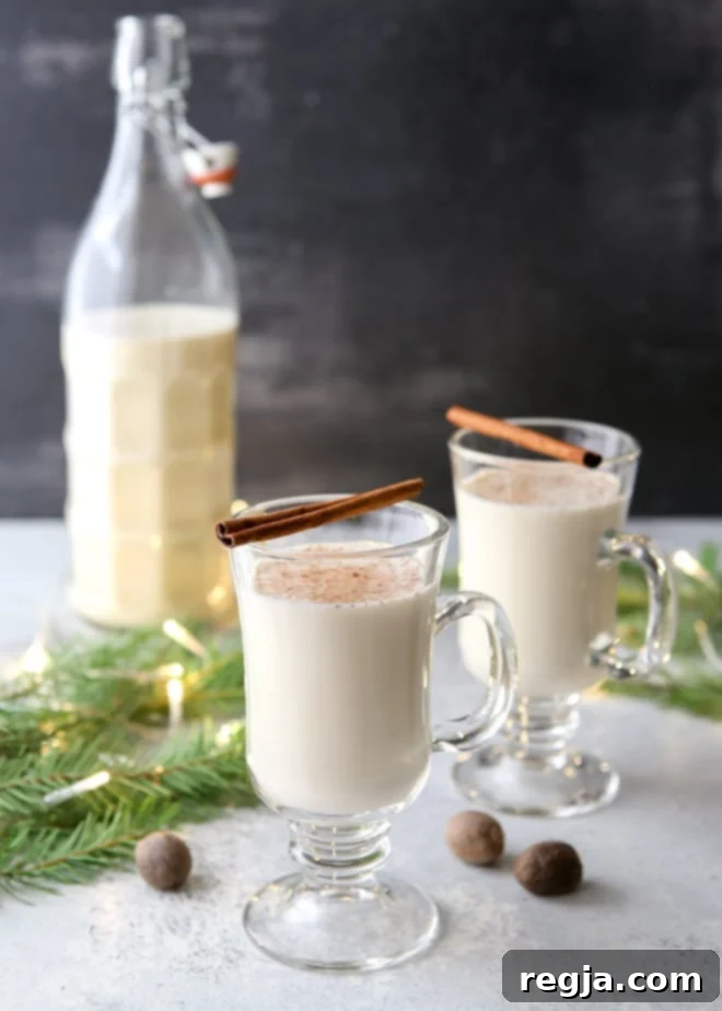 Σπιτική Αυγόκρεμα 3 Homemade eggnog ingredients
