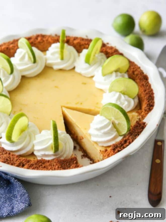 Τάρτα Λάιμ 2 Κομμάτια Key Lime Pie σε ταψί