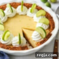 Τάρτα Λάιμ 10 κομμένη Key Lime Pie σε ταψί