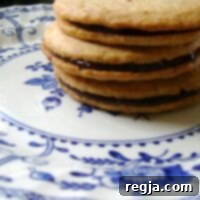 Κουλουράκια Καρύδας 2 Coconut Shortbread Cookies with Chocolate Ganache