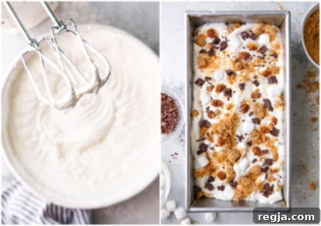 Προετοιμασία και συναρμολόγηση παγωτού S'mores