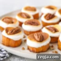 sweet potato bites on serving platter