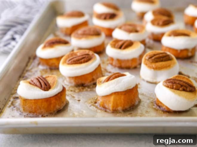 sweet potato bites in sheet pan