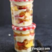 Τροπικό Trifle με Ρούμι και Κρέμα Καρύδας