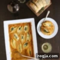Κοχύλια Γεμιστά με Ρικότα και Λαχανίδα σε Σάλτσα Κολοκύθας Βουτύρου 2 Γεμιστά Κοχύλια με Λαχανίδα και Ρικότα σε Σάλτσα Κολοκύθας Βουτύρου