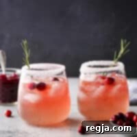 Αφρώδες Κράνμπερι Τζιν 5 Εορταστικά κοκτέιλ Cranberry Gin Fizz για στιγμές χαλάρωσης