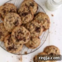Μπισκότα Βρώμης με Κομμάτια Σοκολάτας Χωρίς Αλεύρι | completelydelicious.com