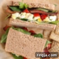 Σάντουιτς Αυγοσαλάτα BLT 2 BLT Αυγοσαλάτα Σάντουιτς | completelydelicious.com