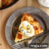 Τυρένια Πίτα Hash Brown με Μπέικον και Τυρί