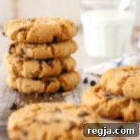 Μπισκότα Φυστικοβούτυρου με Κομματάκια Σοκολάτας Χωρίς Αλεύρι 2 Αφράτα Μπισκότα Φυστικοβούτυρο με Κομματάκια Σοκολάτας Χωρίς Αλεύρι | completelydelicious.com