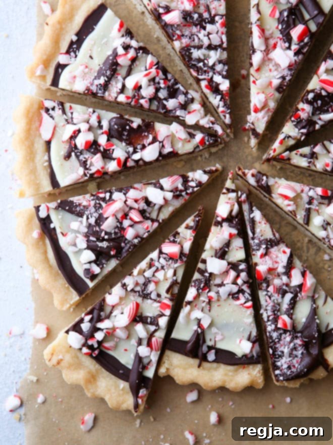 Μπισκότα Shortbread με Φλούδα Μέντας και Σοκολάτα