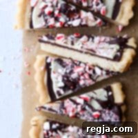 Μπισκότα Shortbread με Φλούδα Μέντας και Σοκολάτα