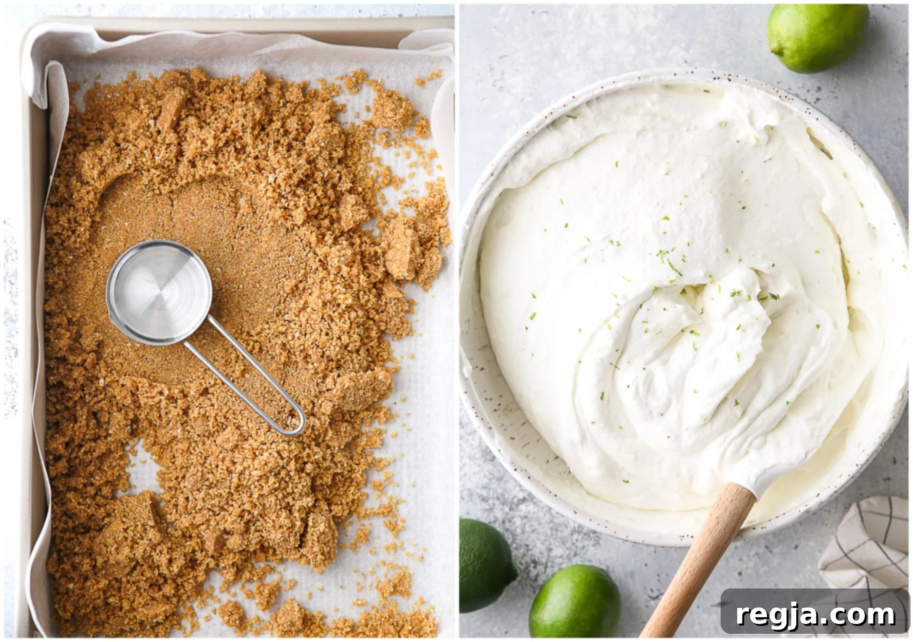 Βάση από μπισκότο digestive και αφράτη γέμιση cheesecake