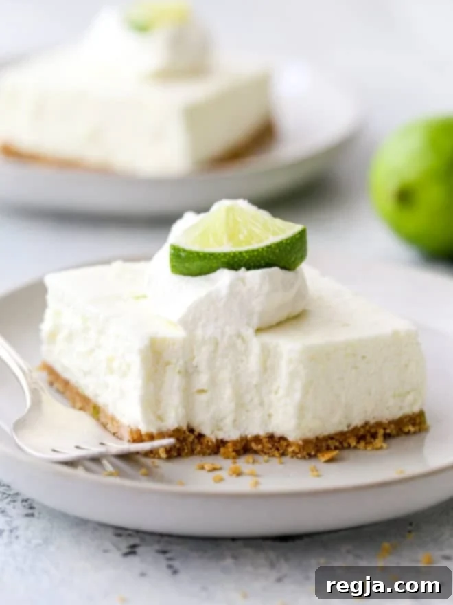 μπάρα cheesecake λάιμ με ένα δάγκωμα