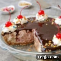 Τούρτα Παγωτού Μπανάνα Σπλιτ | completelydelicious.com