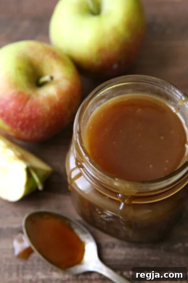 Σάλτσα Καραμέλας Μηλόκρασου | completamente delicious.com