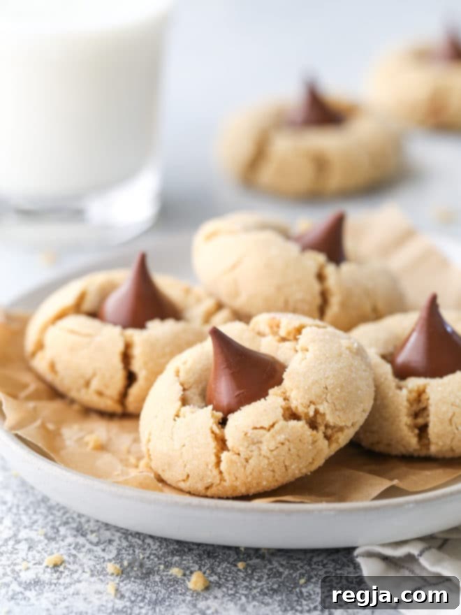 Τα μπισκότα Peanut Butter Blossom είναι ένα νοσταλγικό κλασικό