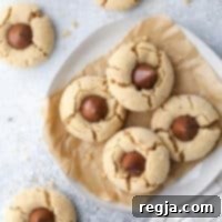 Ανθιστά Φυστικοβούτυρα 7 Μπισκότα Peanut Butter Blossom είναι ένα νοσταλγικό κλασικό