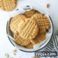 Φωτογραφία κλασικών μπισκότων φυστικοβούτυρου