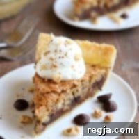 Toll House Chocolate Chip Pie | completelydelicious.com